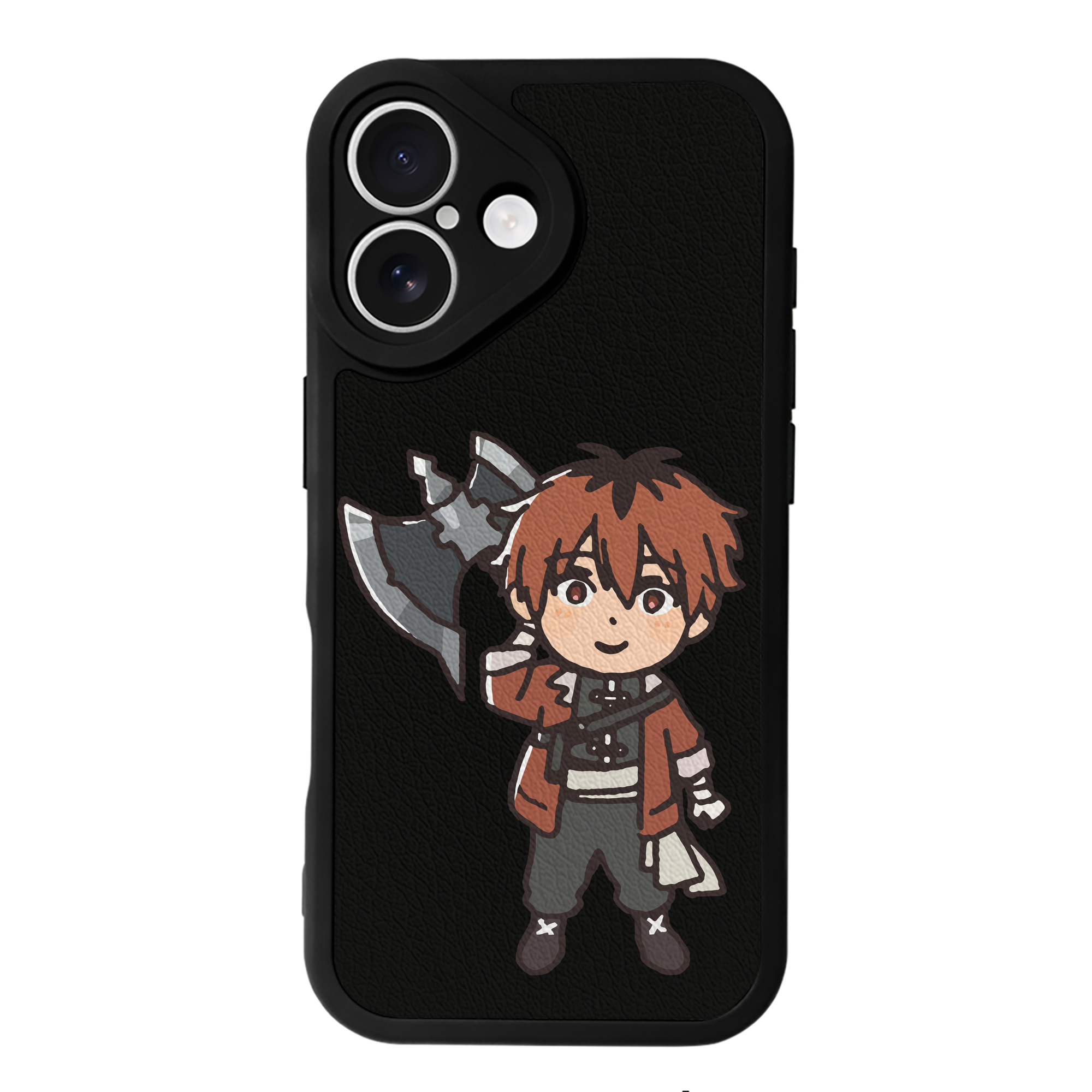 （画像用） 葬送のフリーレン Frieren 【iPhone 16シリーズ対応】シリコンスマホケース（レザー調） 材質：シリコン